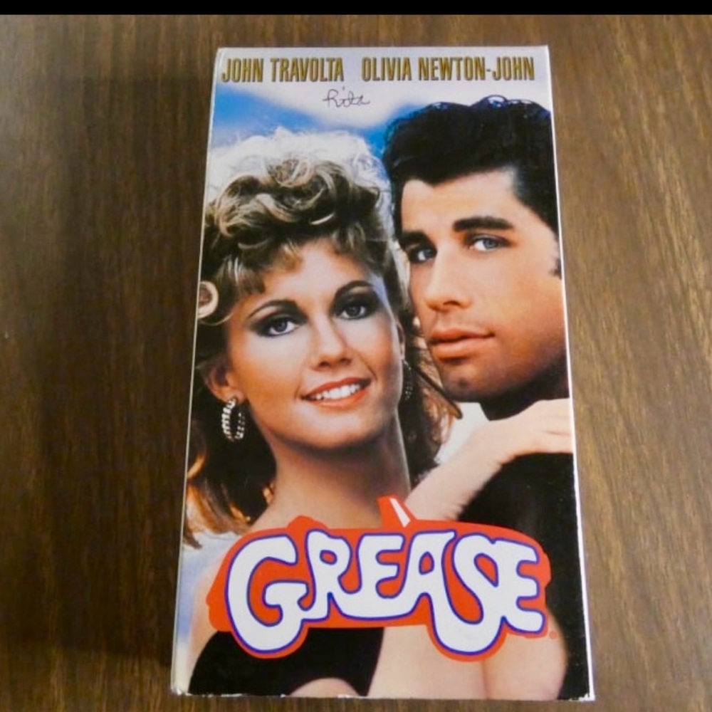 Grease VHS 1998 Including Interviews With The Cast